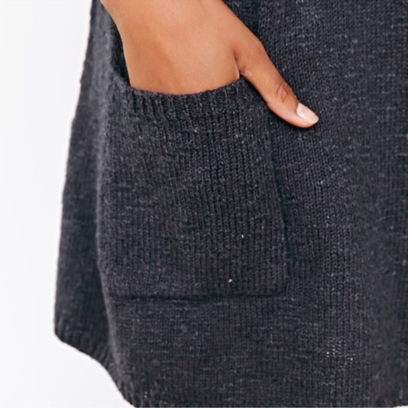 BDG Women's Slub Cowl-Neck Sweater Dress in Grey│Size Small - Picture 11 of 15